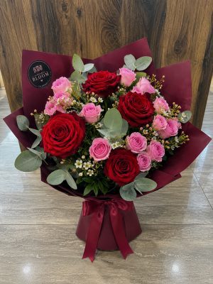 trandafiri buchet 3
