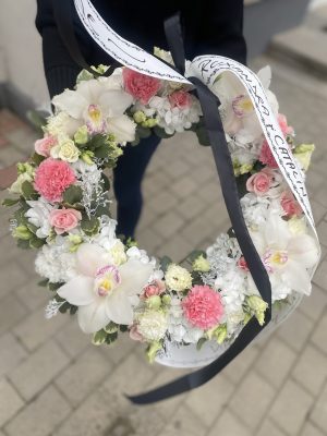 Coroana Funerara diametru 50-55 cm - imagine 1