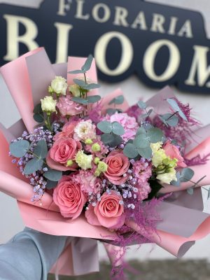 Buchet mixt roz 1 Buchet mixt roz - imagine 1